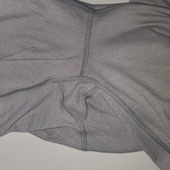 Lululemon Wunder Under Crop Size 4 Heathered Medium Grey W6B97S Yoga Leggings - Picture 6 of 9
